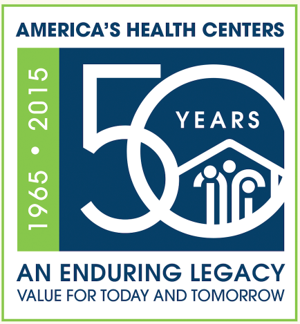 Americas Health Centers - 1965-2015 Logo