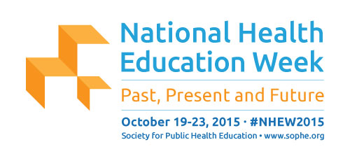 National Health Education Week: Past, Present and Future. October 19-23, 2015 #nhew2015