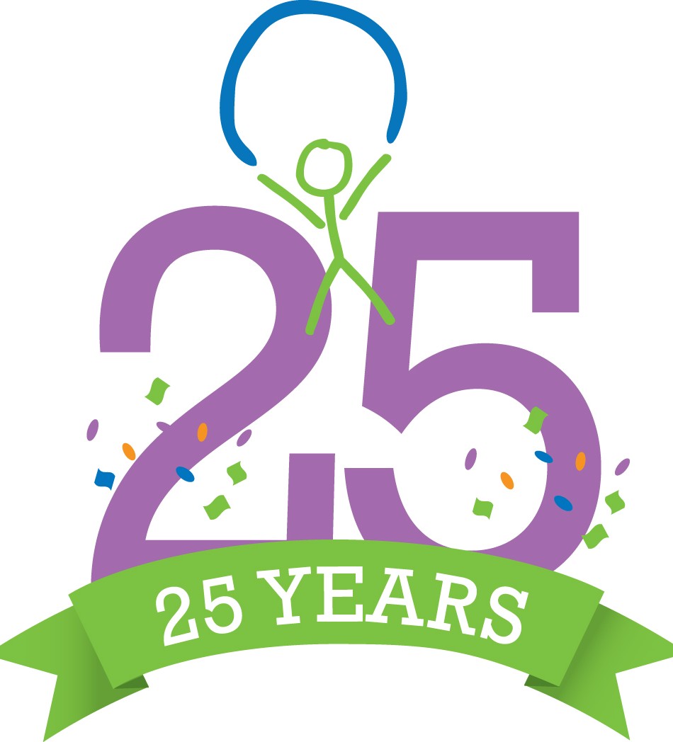 Commemorative 25th Anniversary Logo