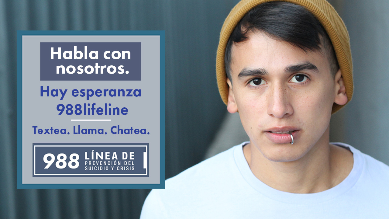 988 - Spanish/ Espanol Suicide Crisis Helpline phone number