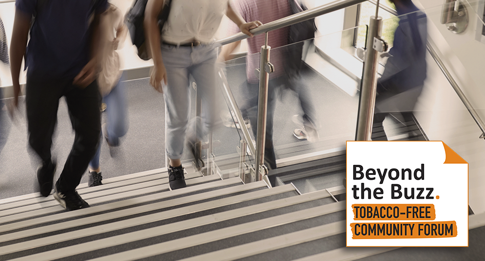 Beyond the buzz tobacco free community forum 2026