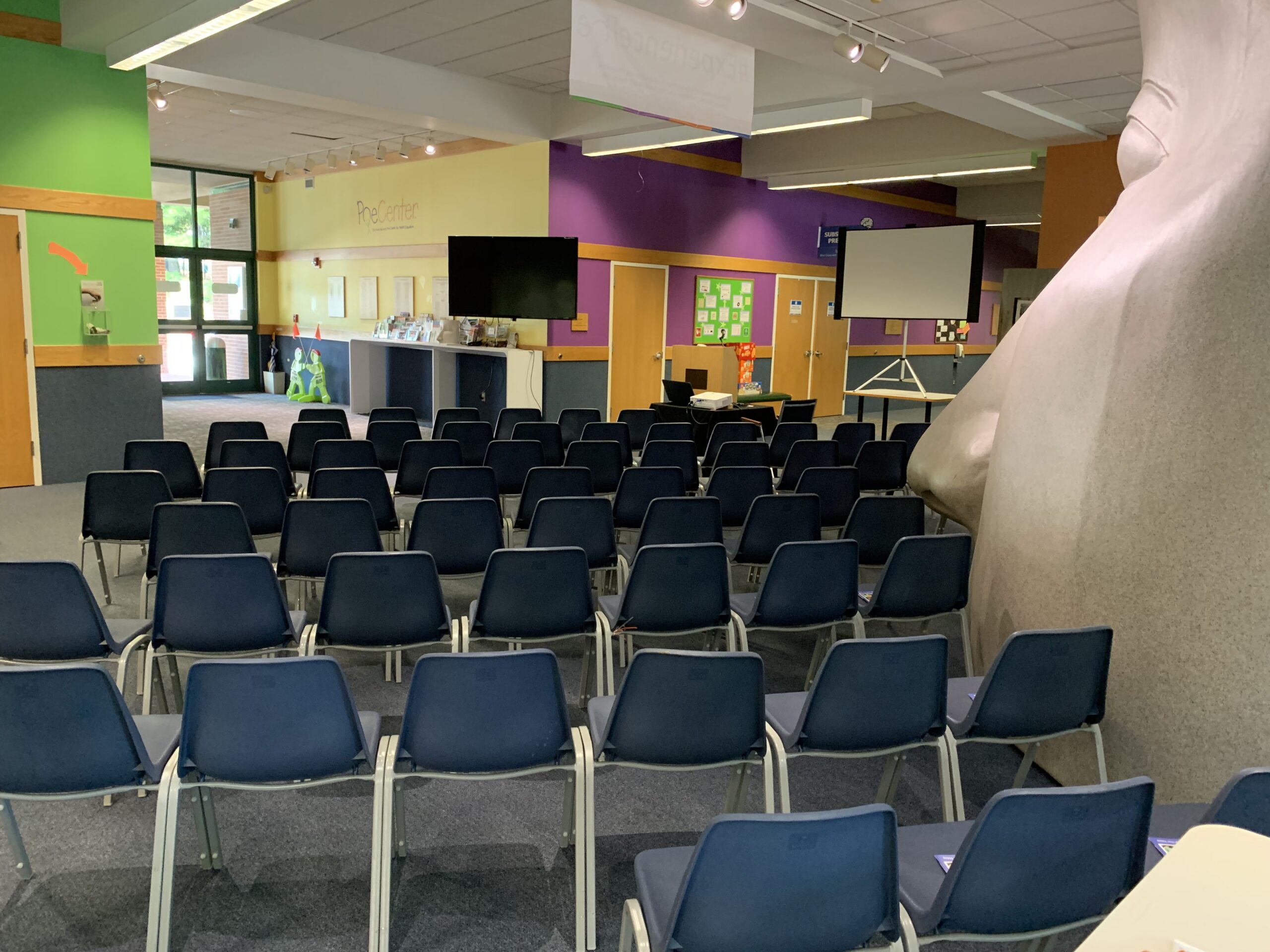 Poe Center Atrium