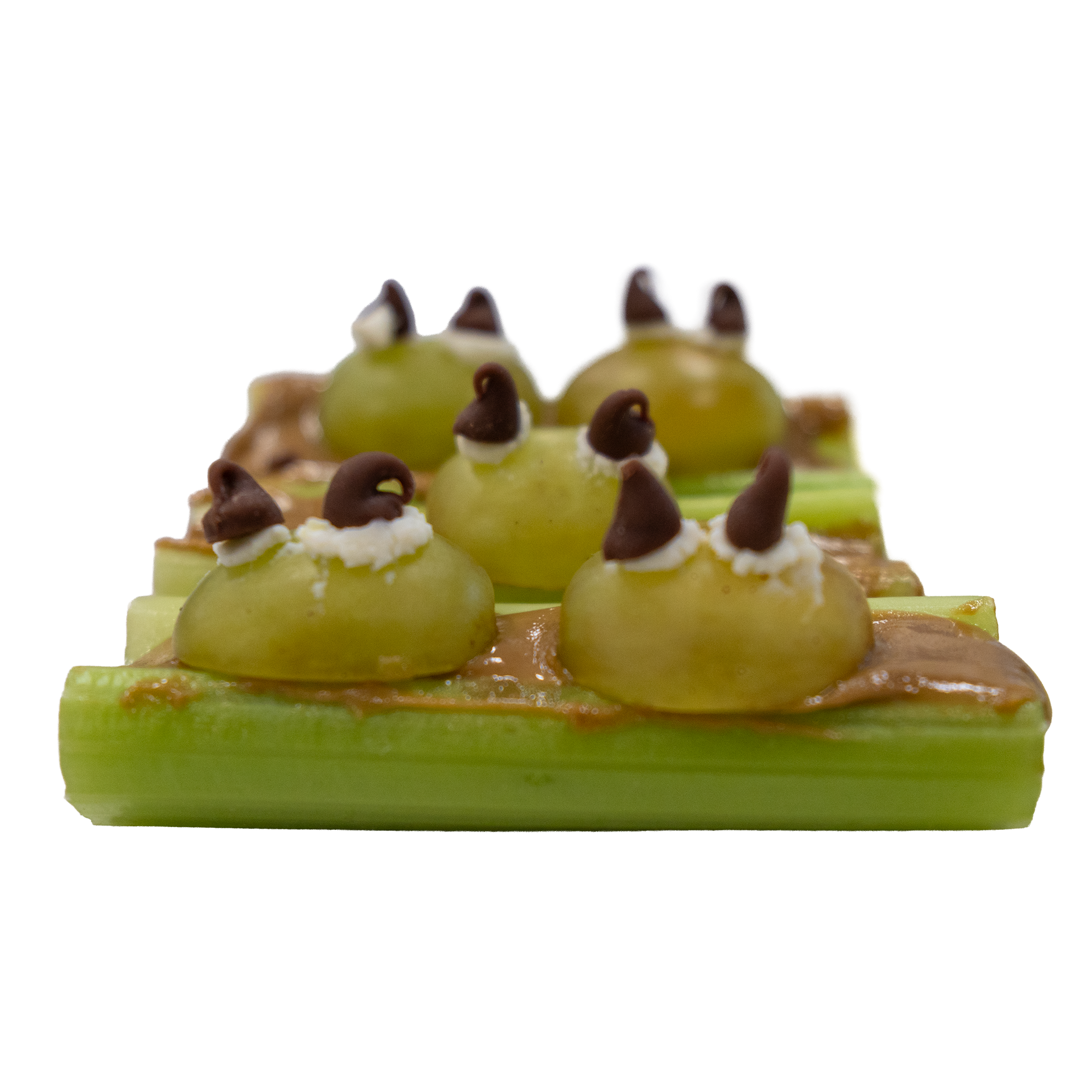 Frogs on a log