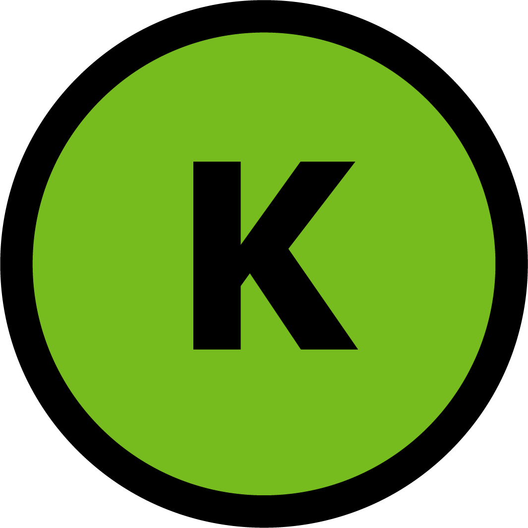 Vitamin K symbol